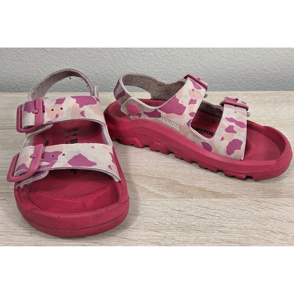 Birkenstock Kids Milano EVA Sandals Pink‎ Camo Buckle Sandals EU 28 US 10